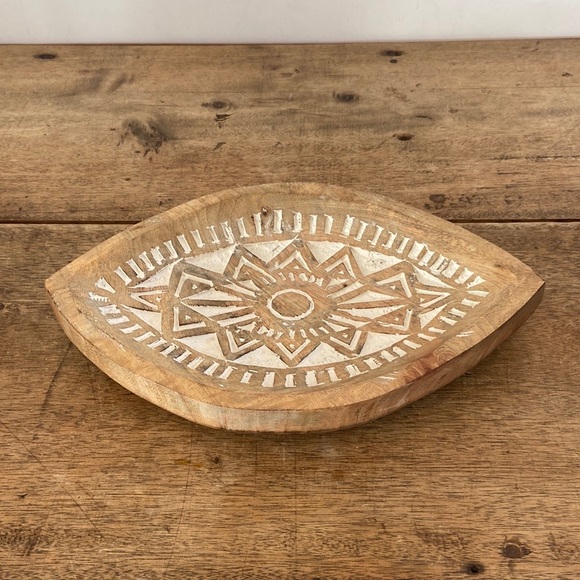Wood Elysium Evil Eye Tray - Picture 2 of 7
